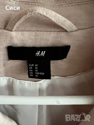 Дамско сако H/M, снимка 5 - Сака - 47719020