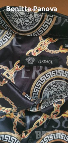 Мъжка Риза Versace , снимка 2 - Ризи - 42458613