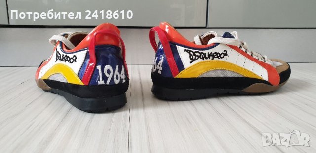 DSQUARED2 Leather Made in Italy Womens Size 37/24см ОРИГИНАЛ!, снимка 2 - Кецове - 35979378