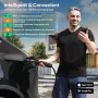 Ново Зарядно за EV с Приложение, 8М, 6-13A, 3.3kW кабел електромобил, снимка 5