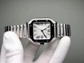 Унисекс часовник Cartier Santos de Cartier с автоматичен механизъм, снимка 4