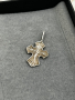 Сребърен кръст, кръст с разпятие Христово 01, снимка 1 - Колиета, медальони, синджири - 44631686