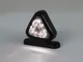 LED габарит рогче 18 LED 70 mm 12-24V червен, снимка 2