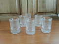 Стъклени чаши чашки, снимка 1 - Антикварни и старинни предмети - 36332969
