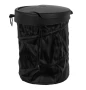 Кошче за боклук за кола, Черен, Ø16x19см., снимка 4