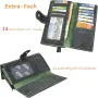 Дамски кожен портфейл WILD Vintage от естествена кожа с RFID защита, снимка 4