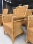 Комплект ратан - 6 броя кресла, снимка 3