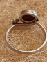 Сребърен пръстен с ювелирно фасетиран АХАТ майсторска изработка 27748, снимка 6