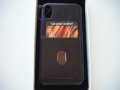 Луксозен кожен калъф за iPhone X/XS, снимка 2