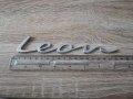 Емблема надпис Сеат Леон Seat Leon нов стил, снимка 6