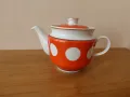 Украински порцеланов чайник 1975 г, снимка 9
