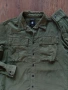 g-star submarine regular shirt - мъжка джинсова риза ХЛ, снимка 6