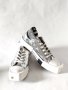 НОВИ Converse x RICK OWENS DRKSHDW TURBODRK LOW Silver/ Egret/ Black Унисекс Кецове Номер 41,5 /26см, снимка 2