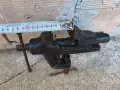 Българско шлосерско менгеме с настолна стяга, произведено, снимка 8