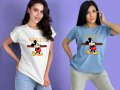 Тениска GUCCI Disney Mickey Mouse принт Модели,цветове и размери, снимка 5