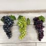 3976 Изкуствена чепка грозде за декорация, 29см, снимка 6