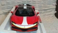Мeталнa koличкa Ferrari SF90 Stradale ,1:18, снимка 4