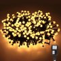 Външни светлини лампички приказни 200 LED 20 м с 8 режима за парти, лампи за двор, украса, празник, снимка 1 - Външни лампи - 41679544