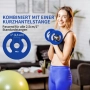 SPORTNOW 2 x 4 кг тежести с практични дръжки, снимка 10