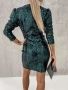 Елегантна Дамска Рокля С Блестящи Пайети - Налични Различни Цветове Код S203, снимка 3