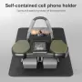Уред за коремни преси Ab Roller Wheel с подложки за лакти и 4-колесна стабилна конструкция за, снимка 3