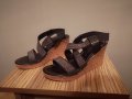 Дамски сандали на платформа черни 38 номер, снимка 1 - Сандали - 35855918