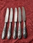 Стари антикварни посребрени ножове Silkema Solingen - 5бр., снимка 6