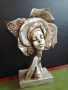 Декоративна статуетка Африканка, снимка 1 - Статуетки - 36195846