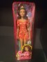 Barbie Fashionistas 182 Кукла Барби Фешънистас 182 с дълга коса и оранжева рокля, снимка 2