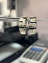 Сребърни обеци 925 , снимка 3