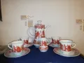 Стар немски порцеланов сервиз за кафе, чай. , снимка 1