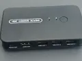4K HDMI KVM два лаптопа с монитор.виж снимките с обяснението , снимка 1