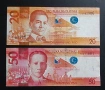 Филипини.  20 и 50 песо. 2014, 2019 година.Цената е за двете бройки., снимка 1
