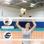 Ново Тренировка за сервис и забиване – ластик за волейбол, регулируем колан, снимка 5