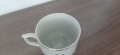 1бр. Българска порцеланова чаша за кафе. Червена роза, снимка 4