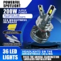 LED Крушки Н1 100w 10000LM,12-24v canbus, снимка 3