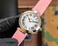 Дамски часовник Pink Ballon Bleu De Cartier с автоматичен механизъм, снимка 2