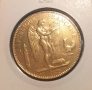 Златна монета 100 Франка злато, снимка 1