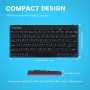 Нова Жична мини клавиатура Perixx PERIBOARD-422 с USB-C и конектор USB Type-C, снимка 3