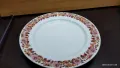 стар български порцелан плато кръгло , снимка 1