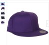  Шапка Premium FlexFit 210 Fitted Hat Purple  размер С-М, снимка 1 - Шапки - 40361853