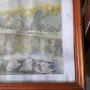 картина акварел 50/37 см, снимка 2