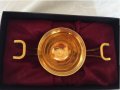 Тракийски златен съд за вино киликс от Голямата Косматка - реплика, 24К златно покритие, ВИП подарък, снимка 9