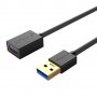 Кабел USB3.0 Мъжко към Женско 1.5m Черен Orico U3-MAA01-15-BK-BP Cable USB - USB M/F, снимка 4