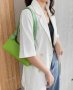 Нова дамска чанта зелена,  с дълга и къса дръжка , снимка 1 - Чанти - 32719279