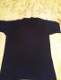 Мъжка черна тениска памучна XL-XXL, снимка 1 - Тениски - 41992319