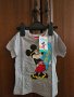 Комплект блузка с къси панталонки на Disney за момче 12-18 мес., снимка 1
