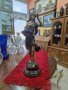 Уникална антикварна френска фигура статуетка пластика , снимка 1 - Антикварни и старинни предмети - 41594424
