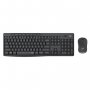 Клавиатура + Мишка Безжични Logitech  Desktop MK295 Silent BG черна, SS300659