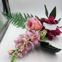 Изкуствени цветя букет Холандия , снимка 3 - Изкуствени цветя - 44276231